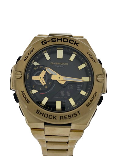 【中古】CASIO◆ソーラー腕時計_G-SHOCK/デジアナ/BLK/GLD【服飾雑貨他】 【中古】CASIO◆ソーラー腕時計_G-SHOCK/デジアナ/BLK/GLD【服飾雑貨他】