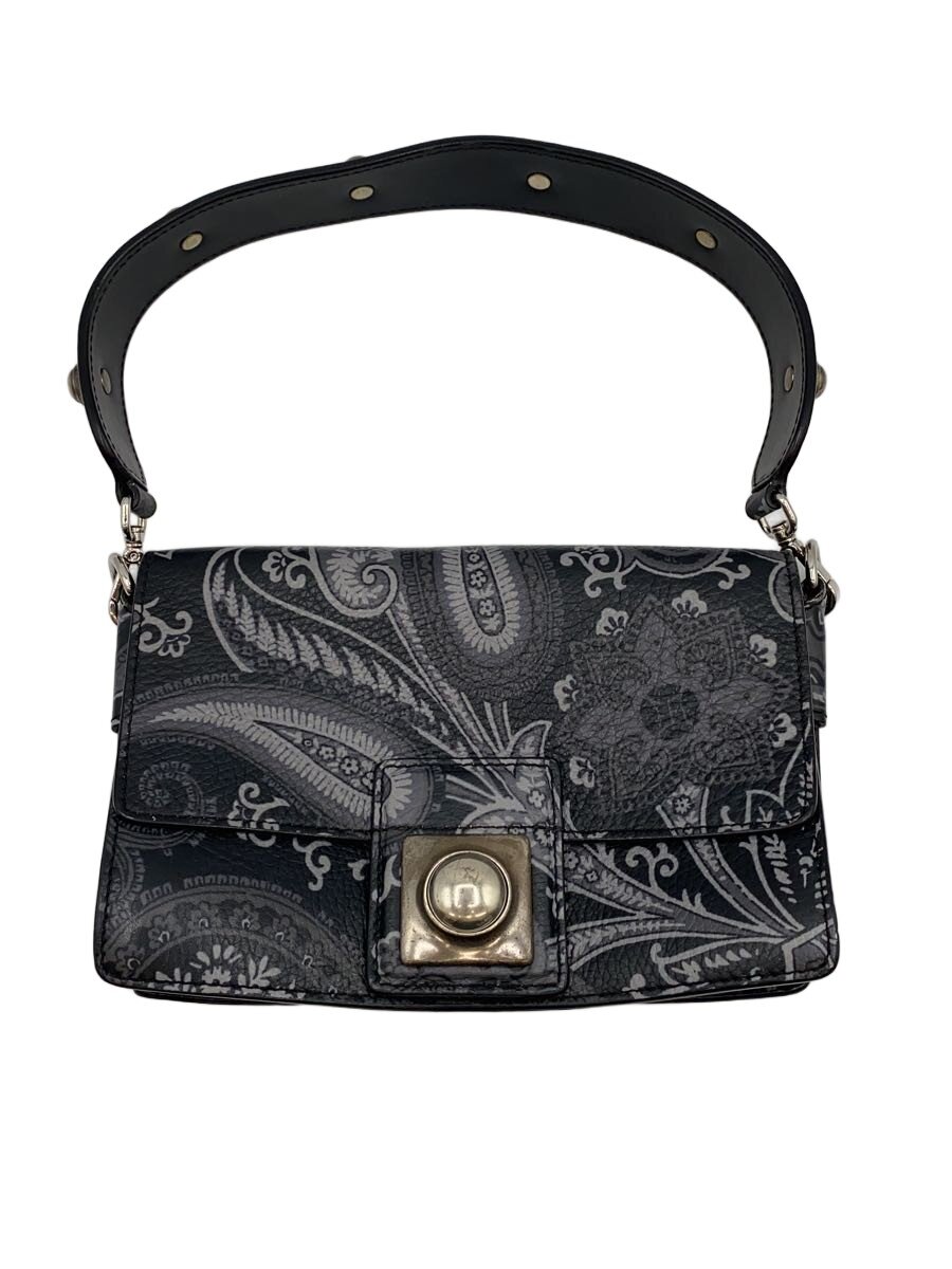 ETRO - 【中古】ETRO◆ショルダーバッグ/--/BLK/ペーズリー【バッグ】