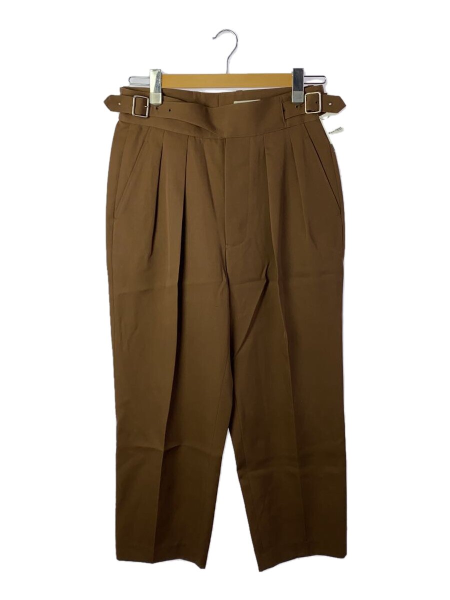 The CLASIK◆22AW/GURKHA TROUSERS/22AW-CKTR-037/スラックスパンツ/ボトム/46/ウール/BRW