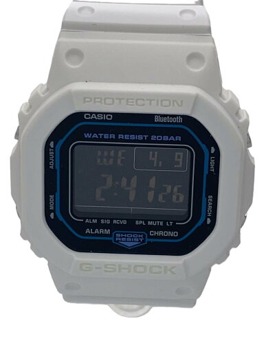 【中古】CASIO◆クォーツ腕時計_G-SHOCK/デジタル/ラバー/BLK/WHT【服飾雑貨他】 【中古】CASIO◆クォーツ腕時計_G-SHOCK/デジタル/ラバー/BLK/WHT【服飾雑貨他】