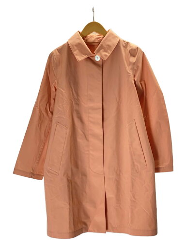 【中古】MACKINTOSH◆ステンカラーコート/比翼/44/ナイロン/ピンク/G7A81-317-80【レディースウェア】 【中古】MACKINTOSH◆ステンカラーコート/比翼/44/ナイロン/ピンク/G7A81-317-80【レディースウェア】