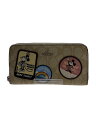 【中古】COACH◆長財布/レザー/CRM/総柄/レディース【服飾雑貨他】