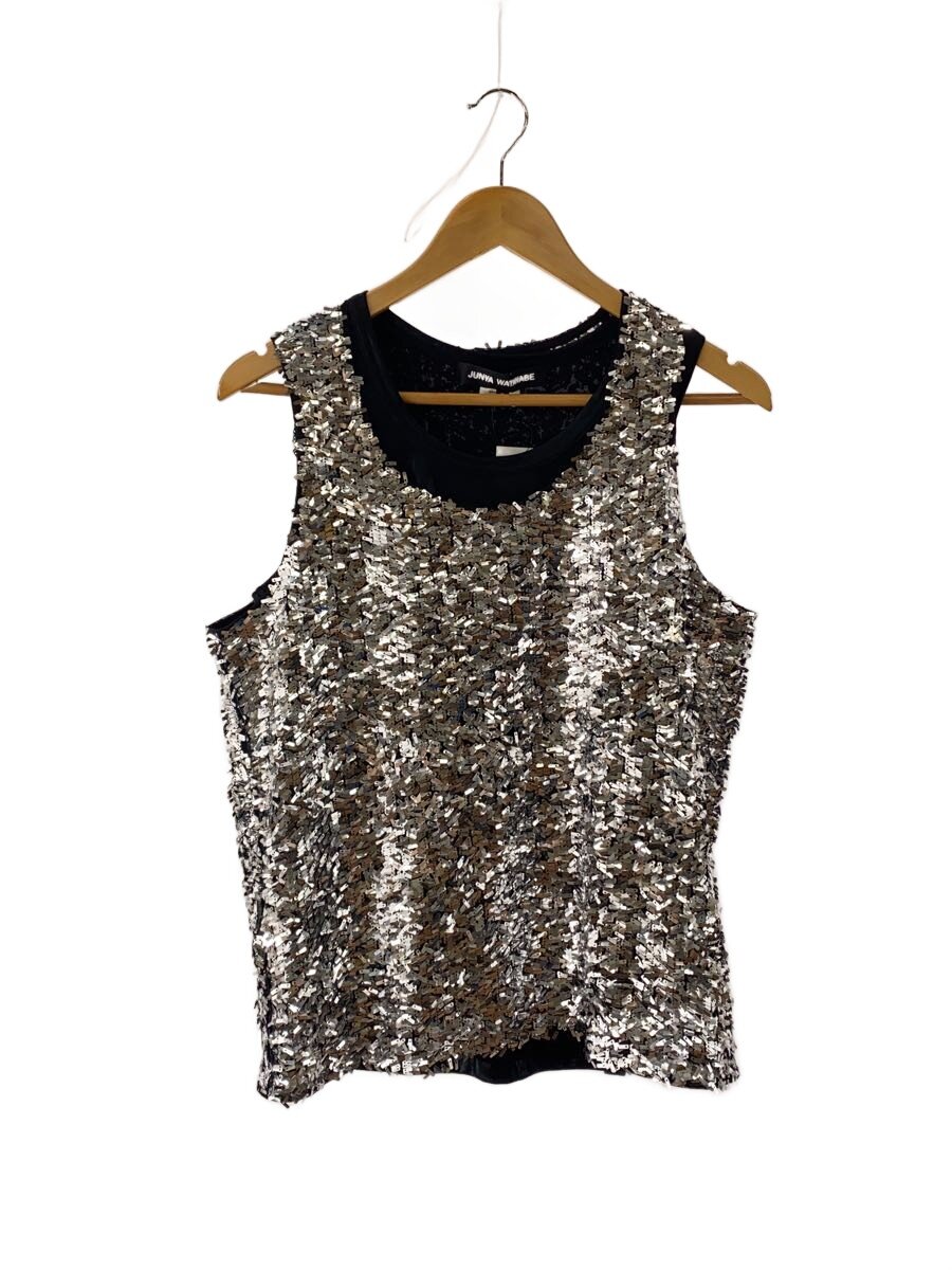 JUNYA WATANABE COMME des GARCONS◆24ss/Creating objects/タンクトップ/S/ポリエステル/SLV/JO-T009