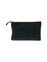 【中古】ポーチ/レザー/BLK//【バッグ】