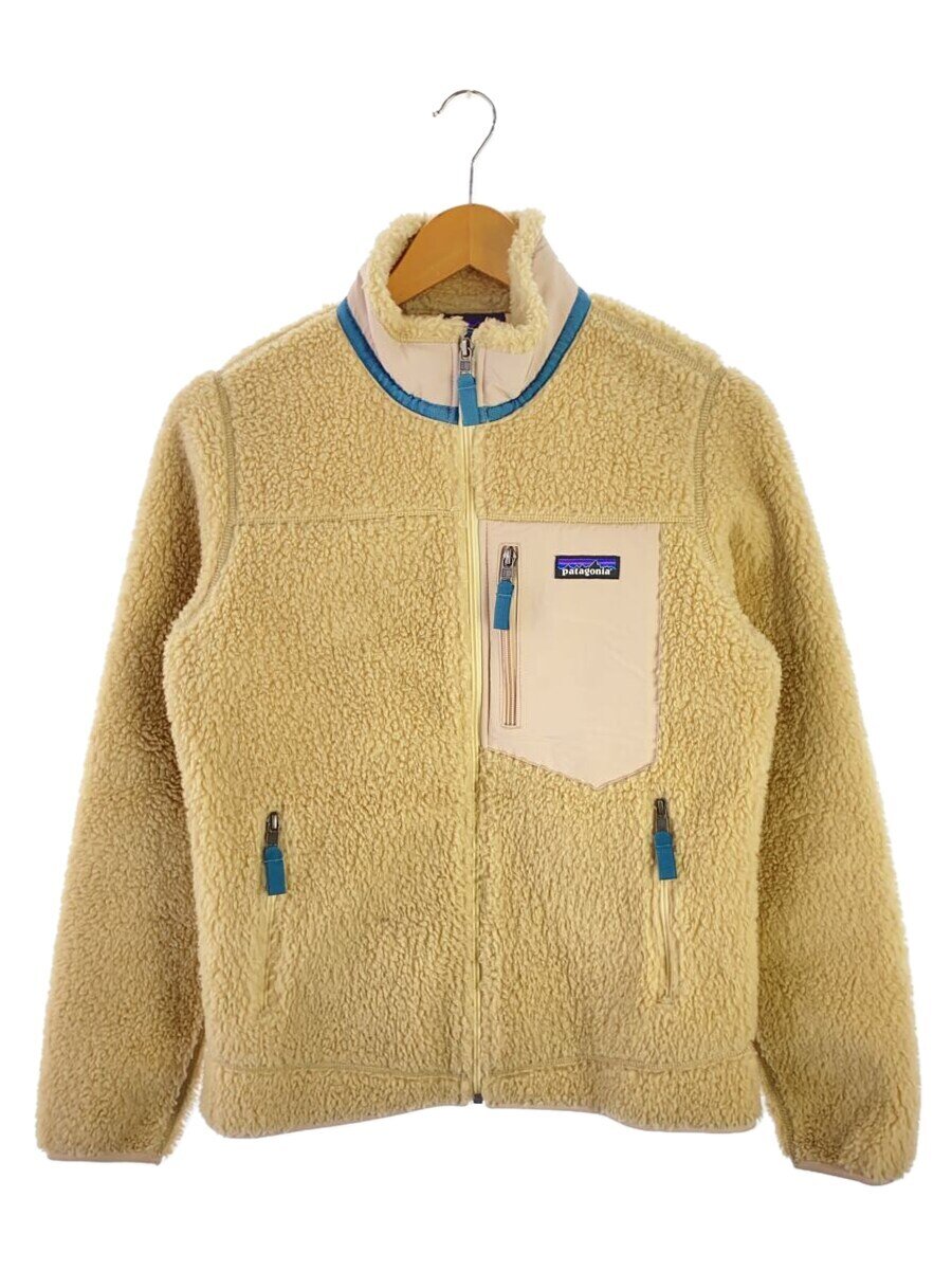 【中古】patagonia◆フリースジャケット/S/ポリエステル/BEG/23074FA21【メンズウェア】