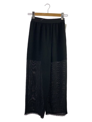 【中古】IENA◆maison GARZAワイドパンツ/ボトム/36/ポリエステル/BLK/23-030-900-5800-2-0【レディースウェア】 【中古】IENA◆maison GARZAワイドパンツ/ボトム/36/ポリエステル/BLK/23-030-900-5800-2-0【レディースウェア】