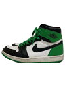 【中古】NIKE◆AIR JORDAN 1 RETRO HIGH OG_エア ジョーダン 1 レトロ ハイ OG/26.5cm/GRN【シューズ】(4)