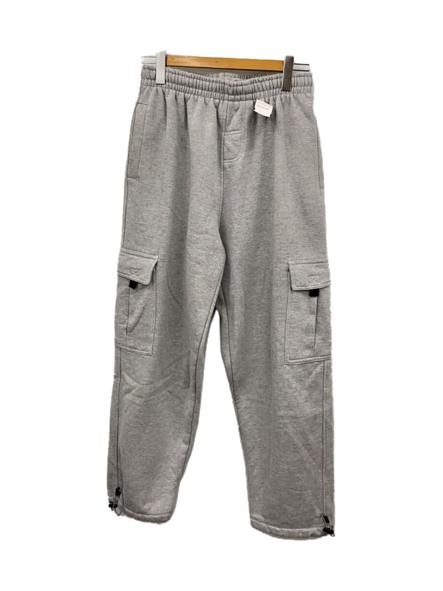 【中古】PRO CLUB◆カーゴパンツ/M/コットン/GRY/汚れ有【メンズウェア】