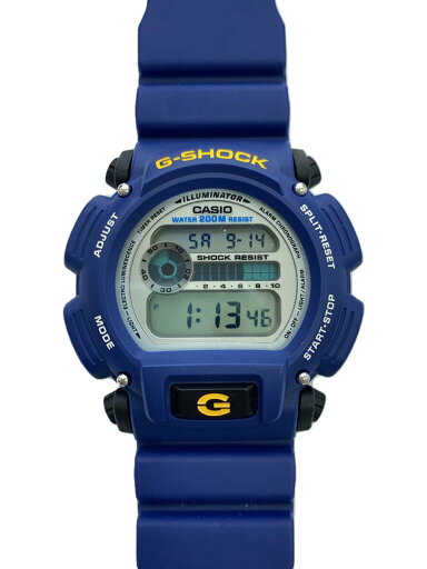 【中古】CASIO◆クォーツ腕時計/デジタル/ラバー/BLU/DW-9052【服飾雑貨他】 【中古】CASIO◆クォーツ腕時計/デジタル/ラバー/BLU/DW-9052【服飾雑貨他】