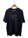 【中古】OFF-WHITE◆Tシャツ/S/コットン/BLK/プリント/OMAA038G20JER001/NEW WORLD T-SHIRT/20S【メンズウェア...