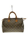 【中古】LOUIS VUITTON◆1)スピーディ30_モノグラム・キャンバス_BRW/PVC/BRW【バッグ】(4)