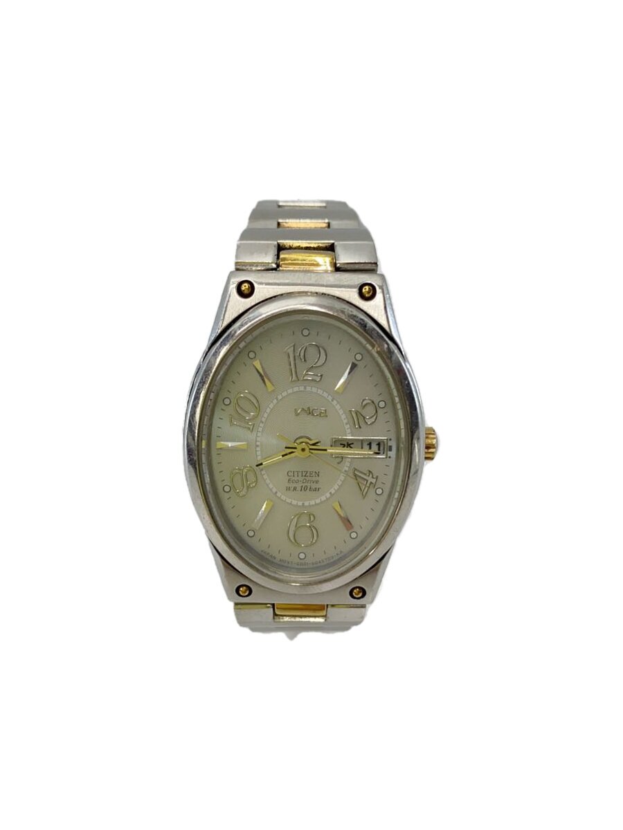 Other - 【中古】wicca◆腕時計/アナログ/ステンレス/WHT/SLV/SS/560523【服飾雑貨他】