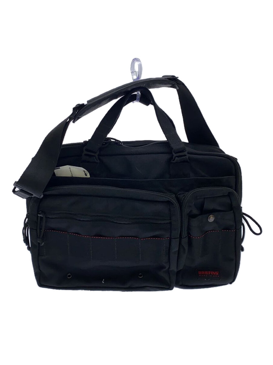 Satchel-Style Briefcases - 【中古】BRIEFING◆MOBILE LINER 16/ブリーフケース/ナイロン/ブラック//【バッグ】