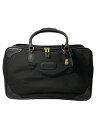 【中古】COACH◆ボストンバッグ/キャンバス/BLK【バッグ】