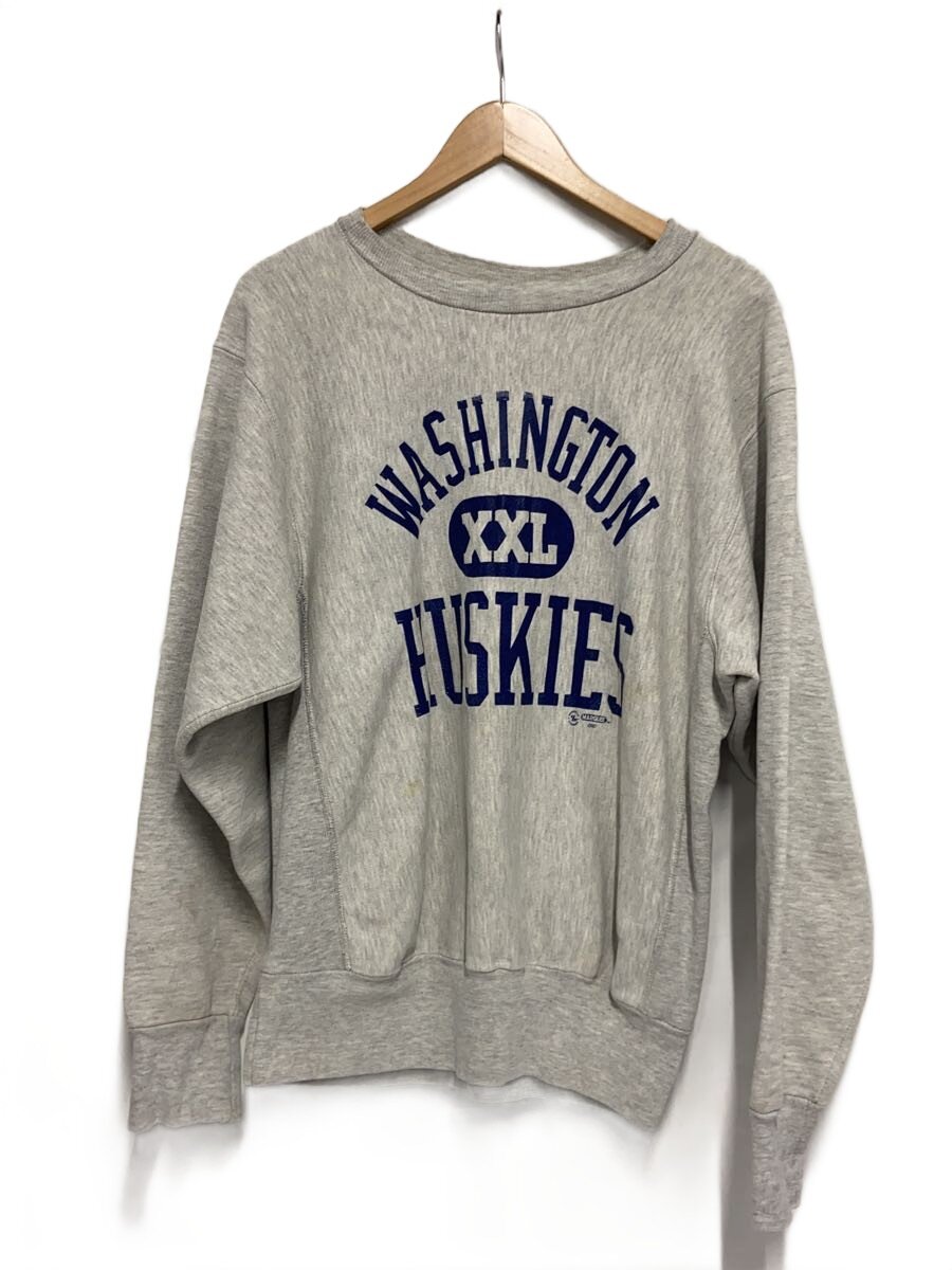 SOFFE SUPER SWEATS/90s/USA製/リバースウィーブタイプ/スウェット/L/コットン/GRY