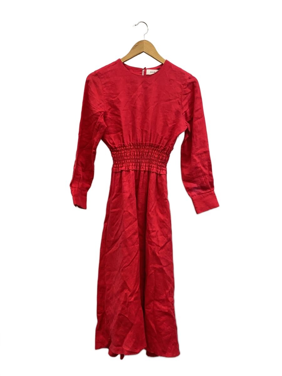 【中古】Mila Owen◆長袖ワンピース/0/リネン/RED/無地/09WF0181064【レディースウェア】 jumblestore-38363425 2nd STREET 楽天市場店 パッケージ画像