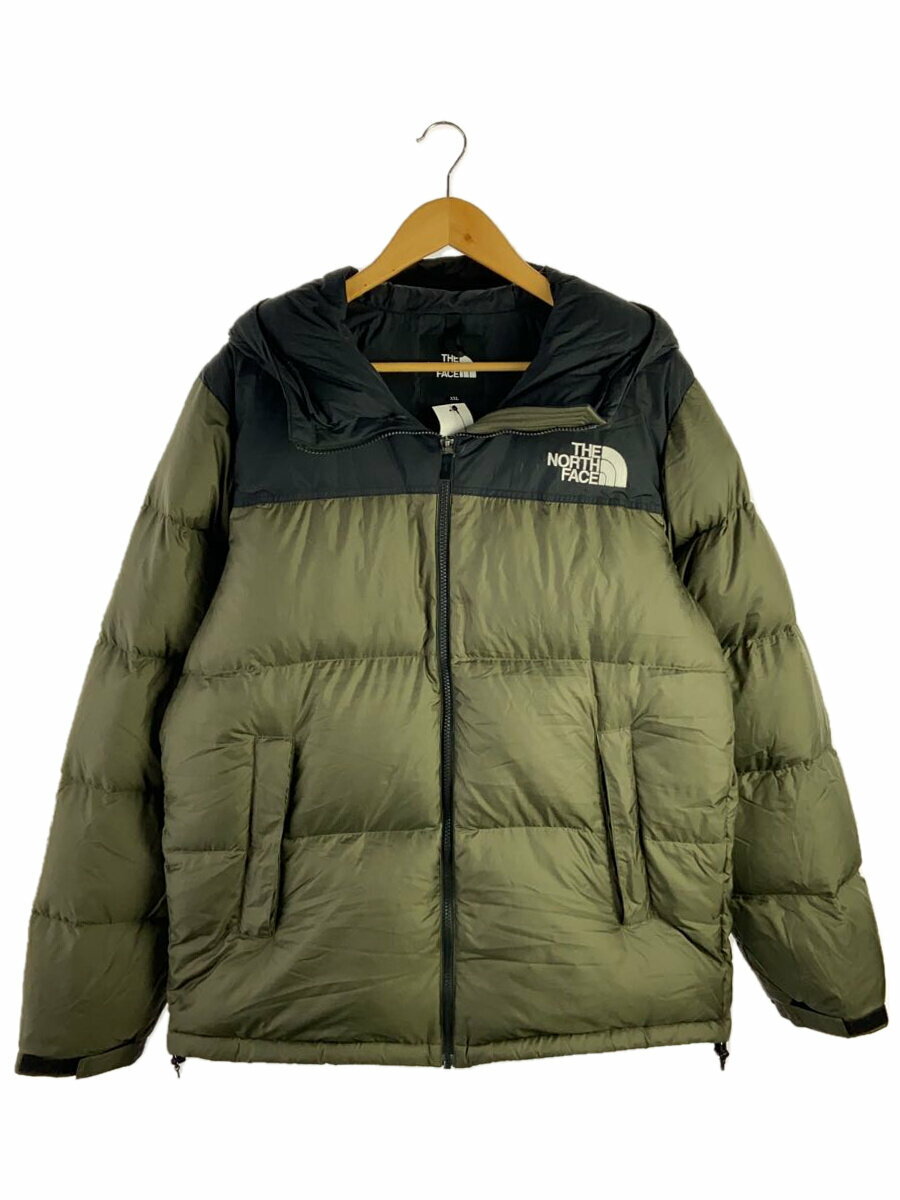 【中古】THE NORTH FACE◆ダウンジャケット/XXL/ナイロン/KHK/nd92041r【メンズウェア】
