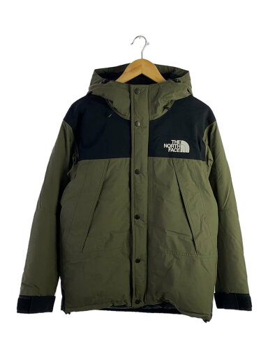 【中古】THE NORTH FACE◆MOUNTAIN DOWN JACKET_マウンテンダウンジャケット/M/ナイロン/KHK/無地【メンズウェア】 【中古】THE NORTH FACE◆MOUNTAIN DOWN JACKET_マウンテンダウンジャケット/M/ナイロン/KHK/無地【メンズウェア】