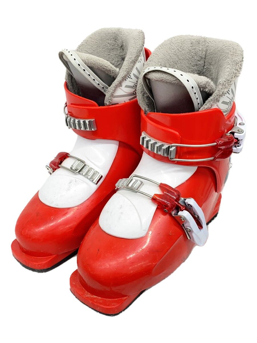 【中古】HEAD◆Edge J/スキーブーツ/22cm/RED/ジュニア/ソール長261mm//【スポーツ】