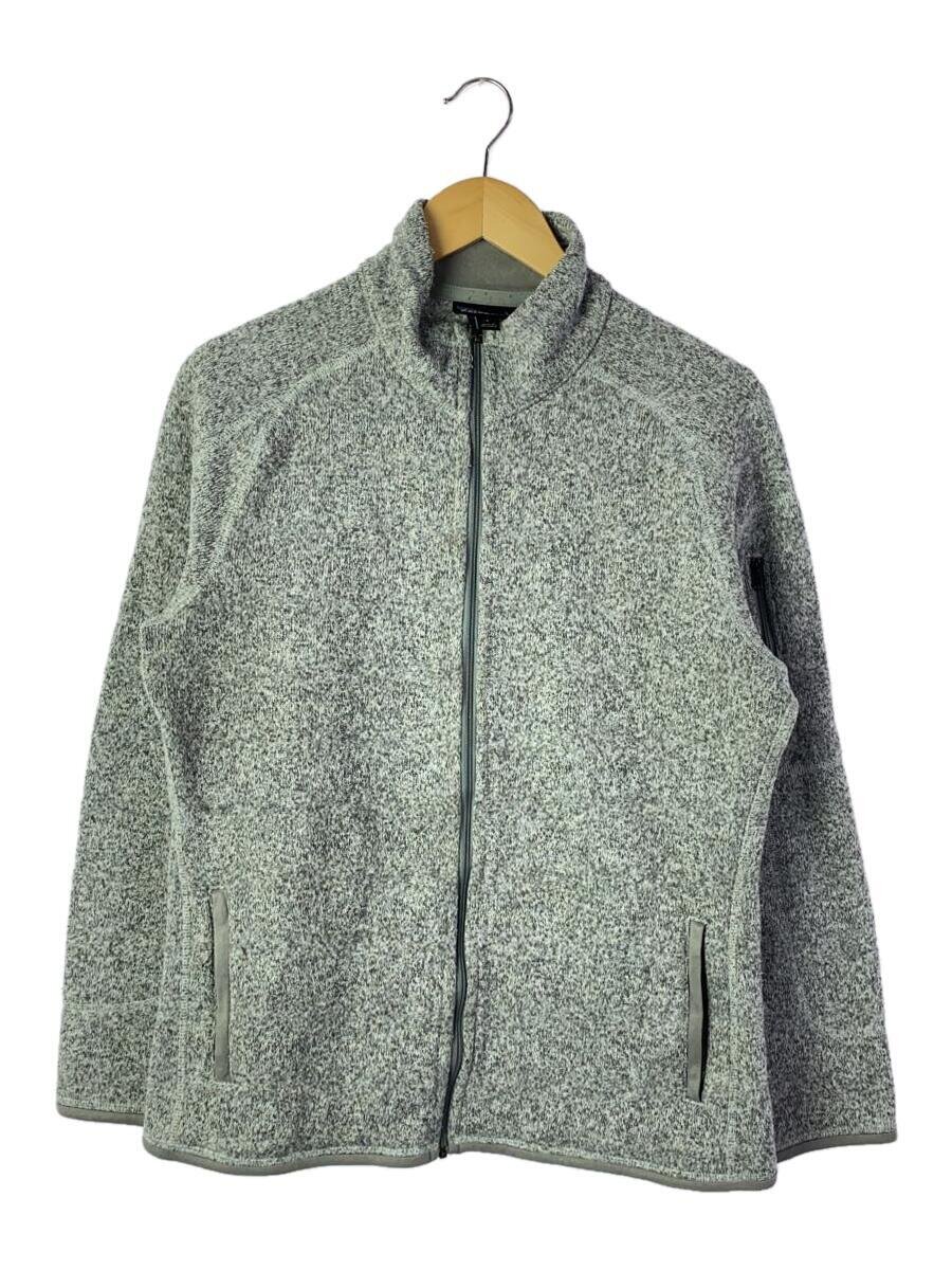 【中古】patagonia◆フリースジャケット/L/ポリエステル/GRY/無地/25542fa17【メンズウェア】