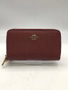 【中古】COACH◆財布/レザー/RED/レディース/63112【服飾雑貨他】(4)