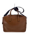 【中古】MICHAEL KORS◆ビジネスバッグ/ブリーフケース/レザー/CML/無地/37T7LWRA3L【バッグ】