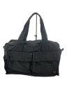 【中古】PORTER◆SMOKY/スモーキー/ボストンバッグ/コットン/GRY/無地【バッグ】