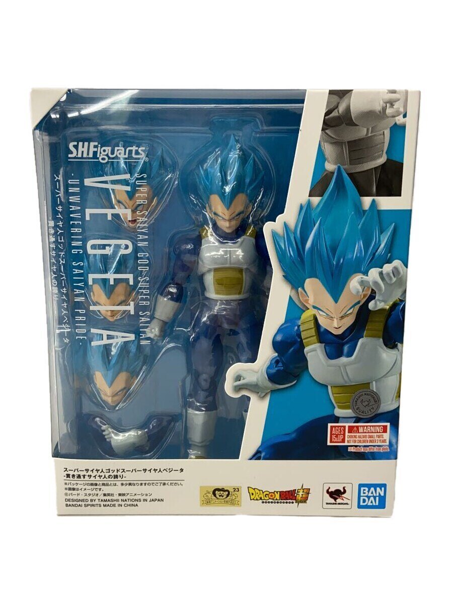 【中古】BANDAI SPIRITS◆S.H.Figuarts/スーパーサイヤ人ゴッドスーパーサイヤ人ベジータ/フィギュア【ホビー】