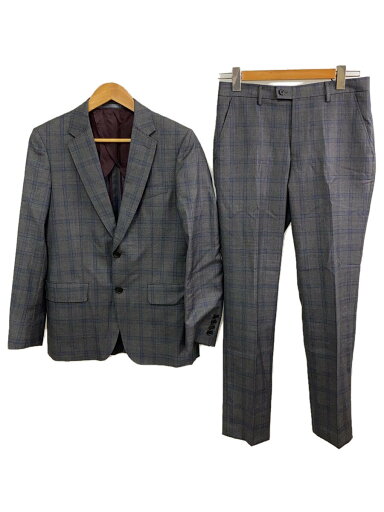 【中古】Paul Smith◆REDA SUPER130/チェックスーツ/スーツ/M/ウール/GRY/チェック/PF-MX-38696【メンズウェア】 【中古】Paul Smith◆REDA SUPER130/チェックスーツ/スーツ/M/ウール/GRY/チェック/PF-MX-38696【メンズウェア】