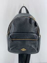 【中古】COACH◆ミニリュック/バックパック/ミニチャーリー/レザー/BLK/F28995【バッグ】(4)