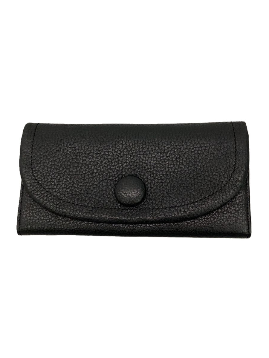 【中古】JILLSTUART◆ルナティ/長財布/レザー/BLK/レディース/チャームなし【服飾雑貨他】