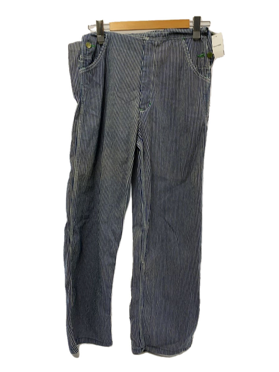 【中古】OshKosh◆ヒッコリー/オーバーオール/S/コットン/IDG/ストライプ/939-1101【メンズウェア】