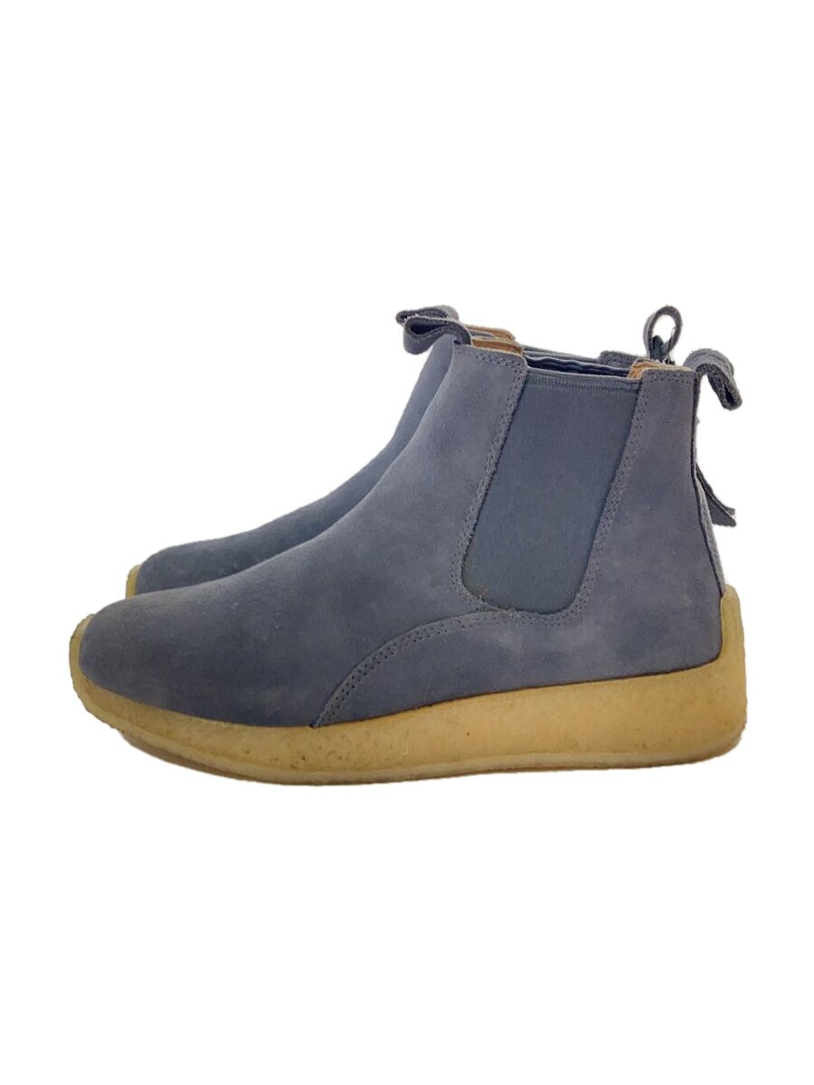 Sidegore - 【中古】Clarks◆サイドゴアブーツ/26cm/インディゴ/スウェード/11826/×RONNIE FIEG【シューズ】