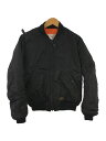 【中古】WTAPS◆14AW/MA-1/BOMBER/フライトジャケット/S/ナイロン/BLK/142GWDT-JKM04【メンズウェア】