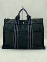 【中古】HERMES◆バッグ/--/GRY/無地【バッグ】