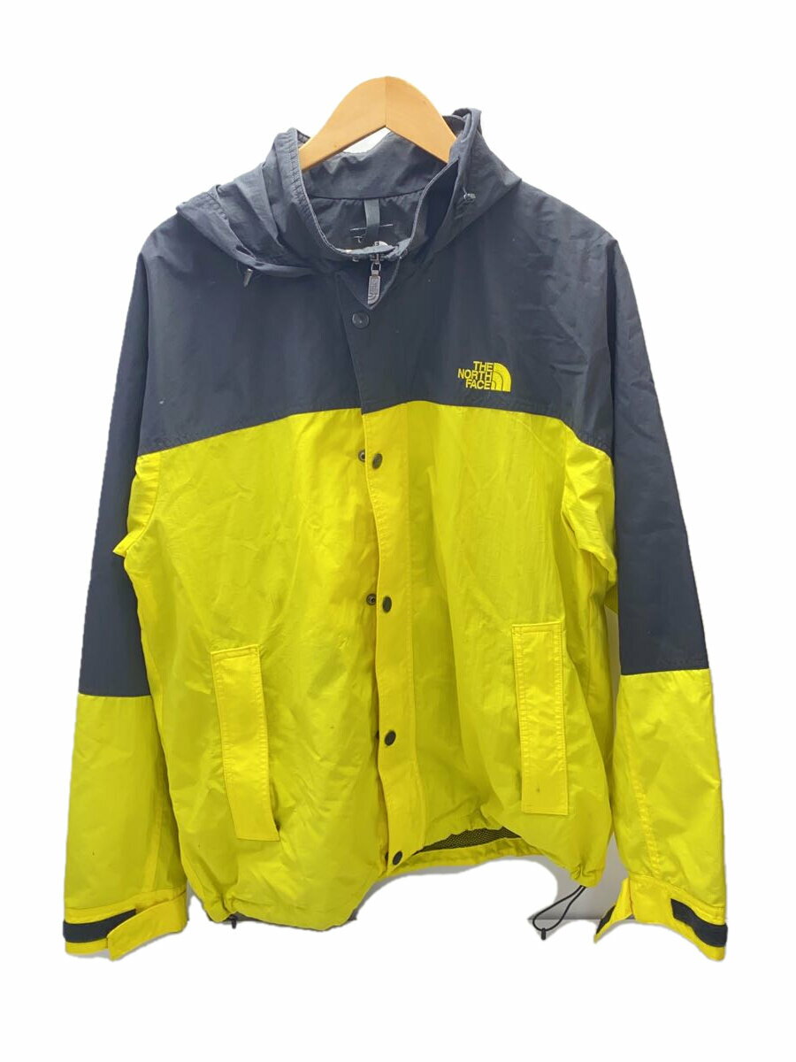 【中古】THE NORTH FACE◆HYDRENA WIND JACKET_ハイドレナウィンドジャケット/L/ナイロン/YLW//【メンズウェア】