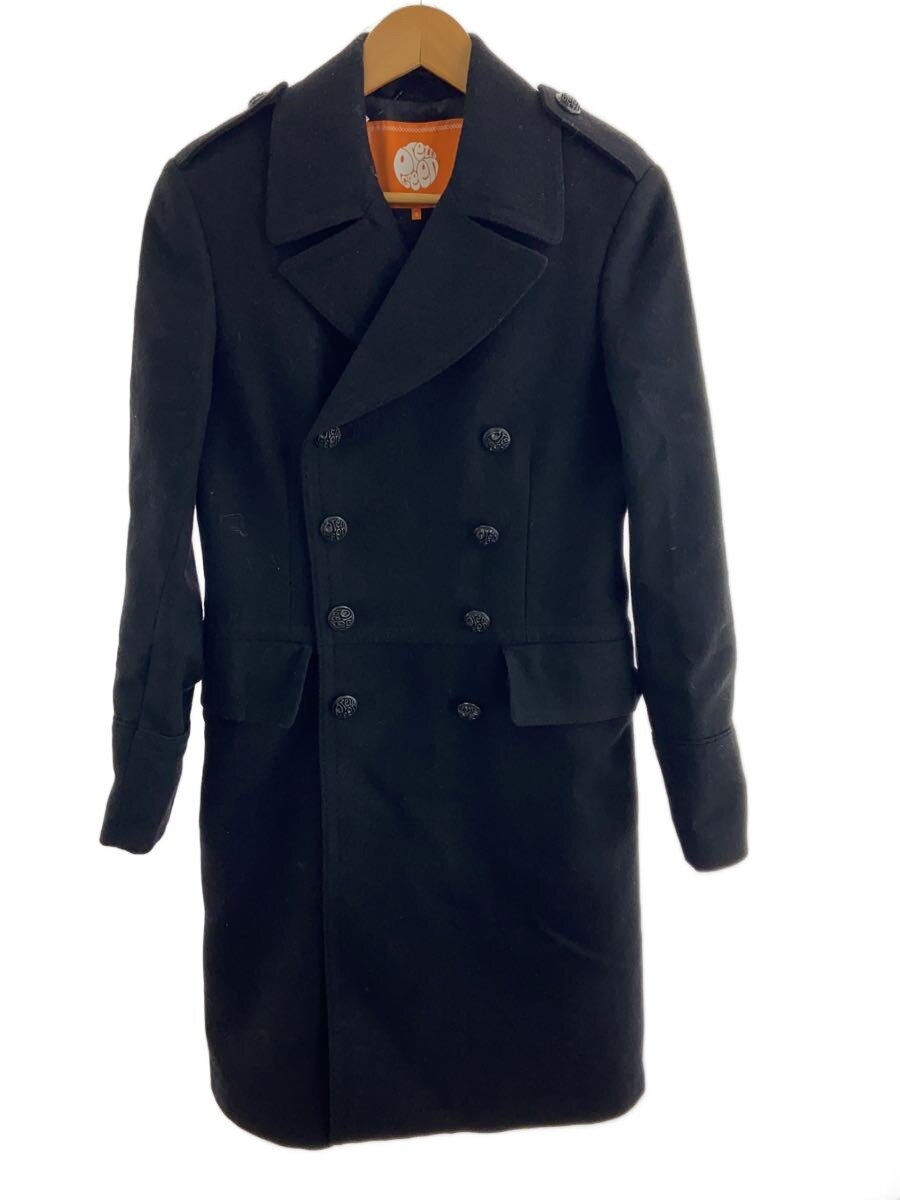【大きいサイズ 美品】プリティーグリーン チェック ウール ピーコート 4 黒 楽天市場】Pretty Green プリティーグリーン コートの通販