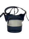 【中古】COACH◆ショルダーバッグ/レザー/BLU/D0993-F13357【バッグ】