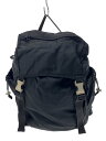 【中古】PRADA◆リュック/ナイロン/BLK/無地/v135//【バッグ】