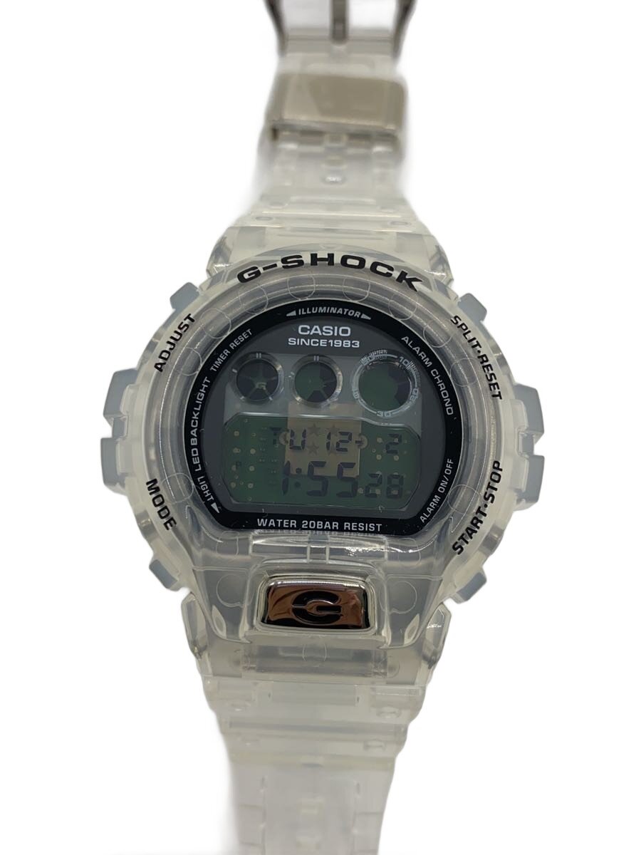 【中古】CASIO◆クォーツ腕時計_G-SHOCK/デジタル/--/CLR/CLR/SS【服飾雑貨他】