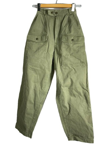 【中古】TICCA◆カーゴパンツ/O/コットン/KHK/ヘリンボーン/TAHA-310-02【メンズウェア】 【中古】TICCA◆カーゴパンツ/O/コットン/KHK/ヘリンボーン/TAHA-310-02【メンズウェア】