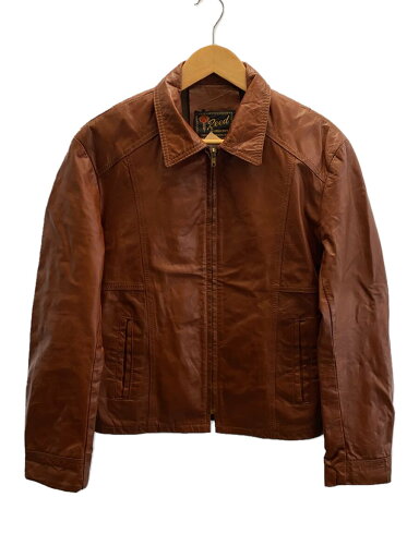 【中古】REED/レザージャケット・ブルゾン/--/羊革/BRW【メンズウェア】 【中古】REED/レザージャケット・ブルゾン/--/羊革/BRW【メンズウェア】