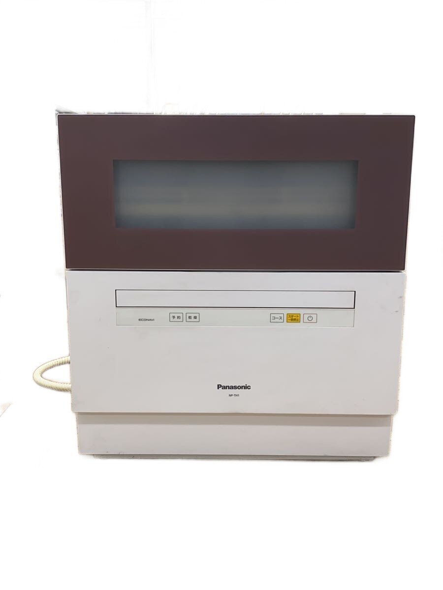 【中古】Panasonic◆食器洗い機 NP-TH1-W [ホワイト]【家電・ビジュアル・オーディオ】