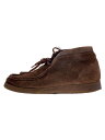【中古】Clarks◆ワラビー/チャッカブーツ/--/BRW【シューズ】