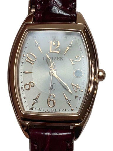 【中古】CITIZEN◆クロスシー ハッピーフライト/アナログ/レザー/SLV/BRD/SS/H060-T024751【服飾雑貨他】 【中古】CITIZEN◆クロスシー ハッピーフライト/アナログ/レザー/SLV/BRD/SS/H060-T024751【服飾雑貨他】