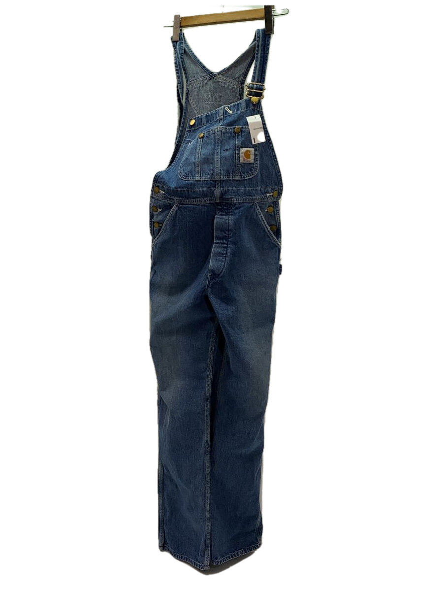 【中古】Carhartt◆オーバーオール/M/デニム/IDG【メンズウェア】