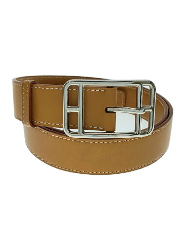 【中古】HERMES◆ベルト/レザー/BRW/無地/レディース//【服飾雑貨他】 【中古】HERMES◆ベルト/レザー/BRW/無地/レディース//【服飾雑貨他】