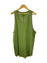 【中古】CVTVLIST◆タンクトップ/1/コットン/GRN/2201080306【メンズウェア】