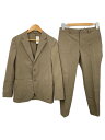 【中古】UNITED ARROWS◆セットアップ/M/ポリエステル/GRN/無地/1121-110-2904【メンズウェア】