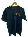 【中古】VERDY◆henrys pizza verdy/2周年Tシャツ/L/コットン/BLK【メンズウェア】(4)